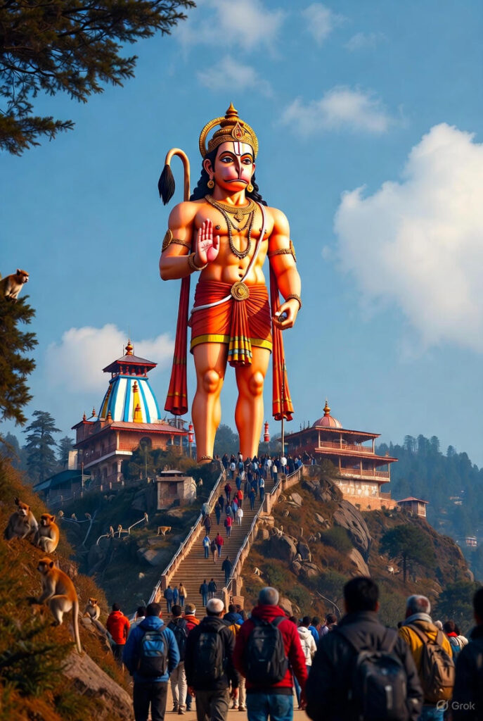 Jakhu Hanuman Temple, Shimla