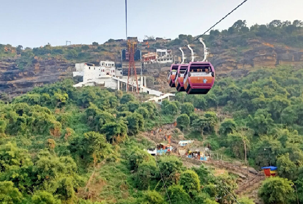 hanuman dhara chitrakoot rope way