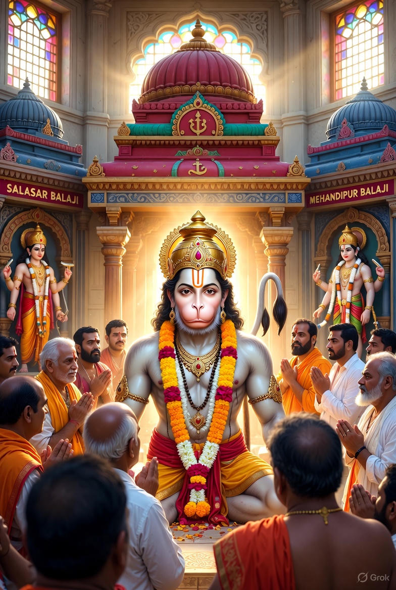 हनुमान जी की आरती - आरती कीजै हनुमान लला की