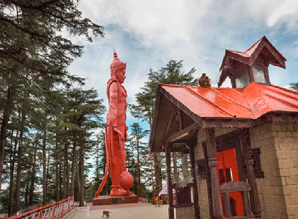 Jakhu Hanuman Statue, Shimla