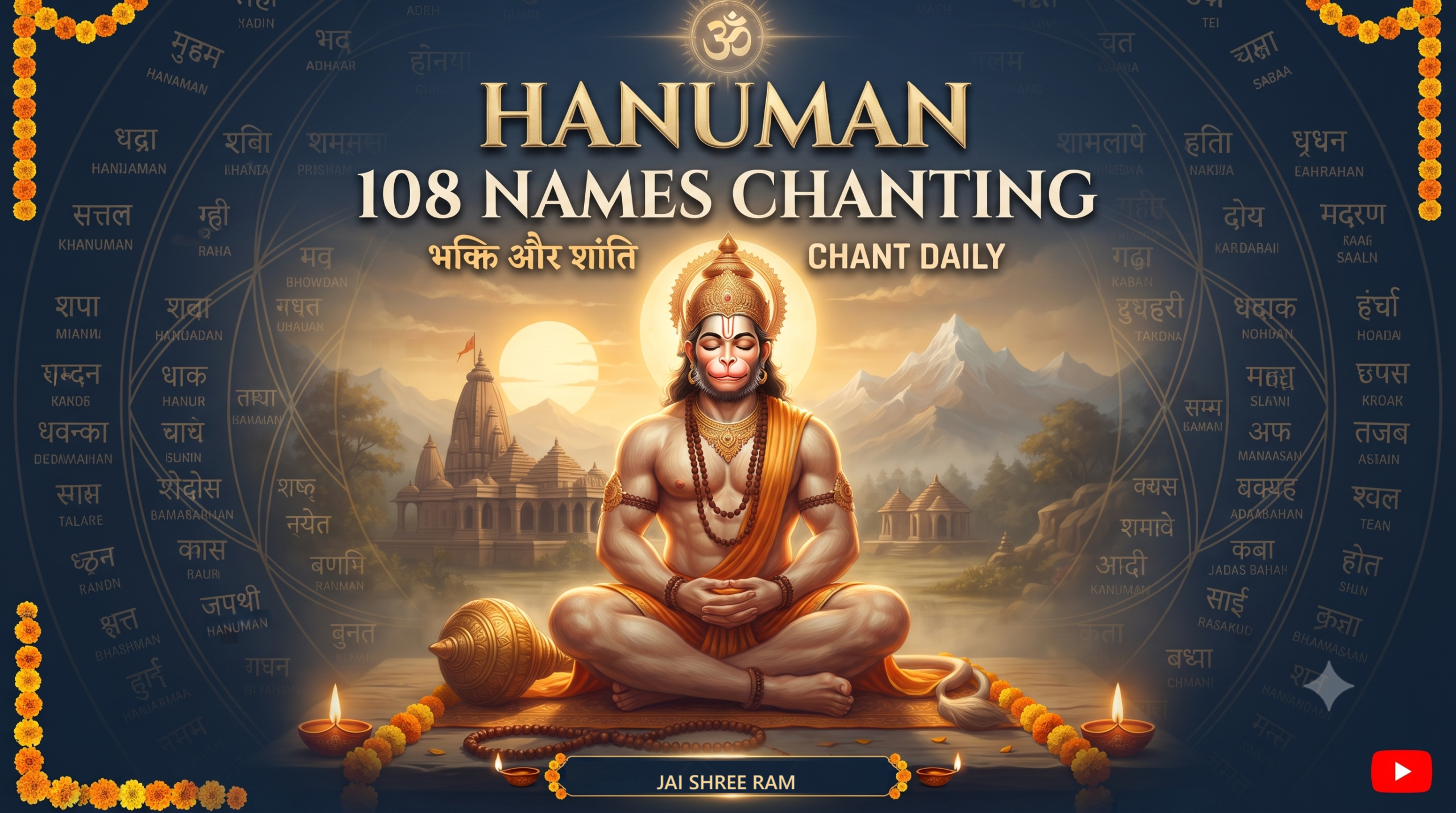 Lord Hanuman - 108 Names Chanting